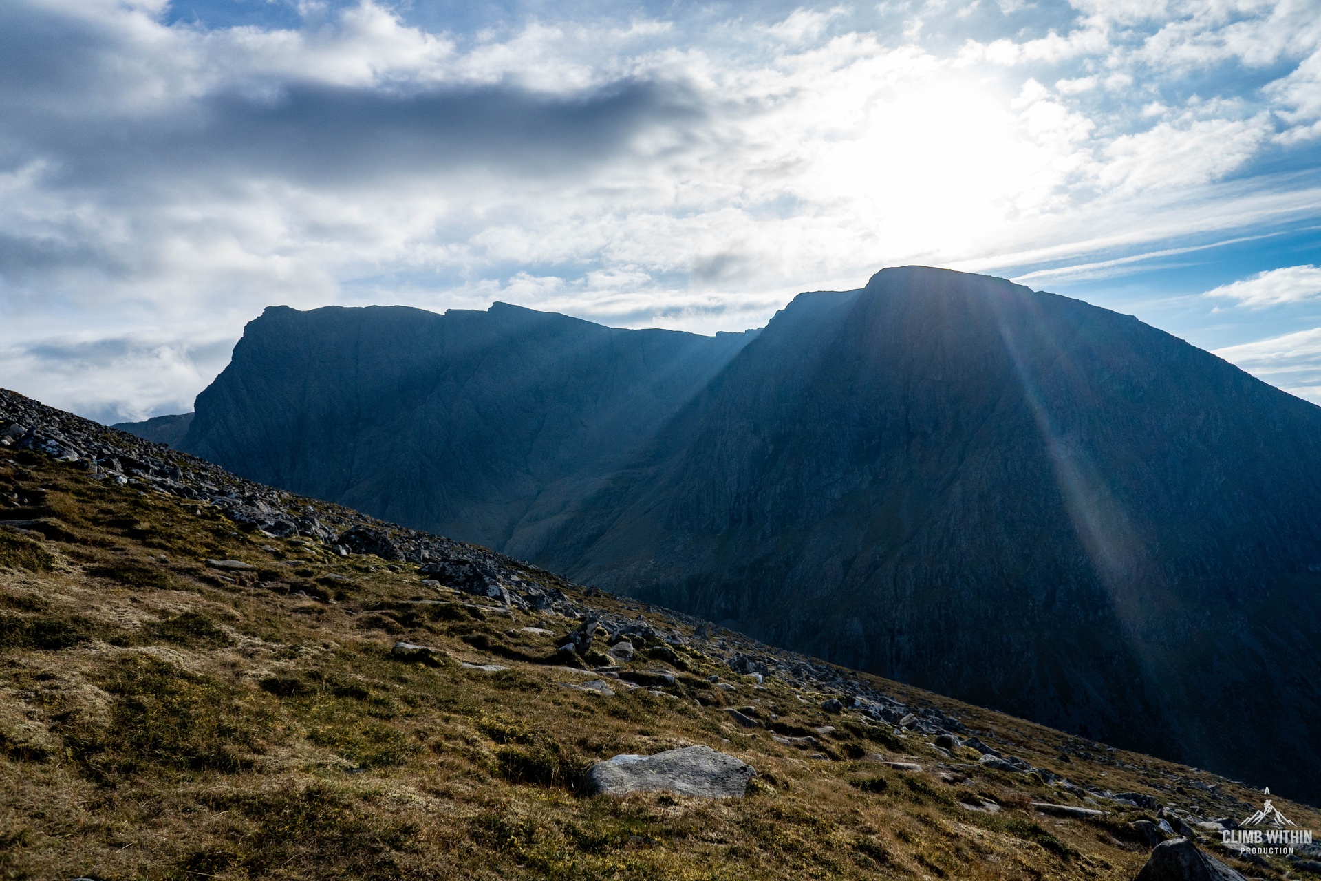 Ben Nevis North Face in full winter conditions
