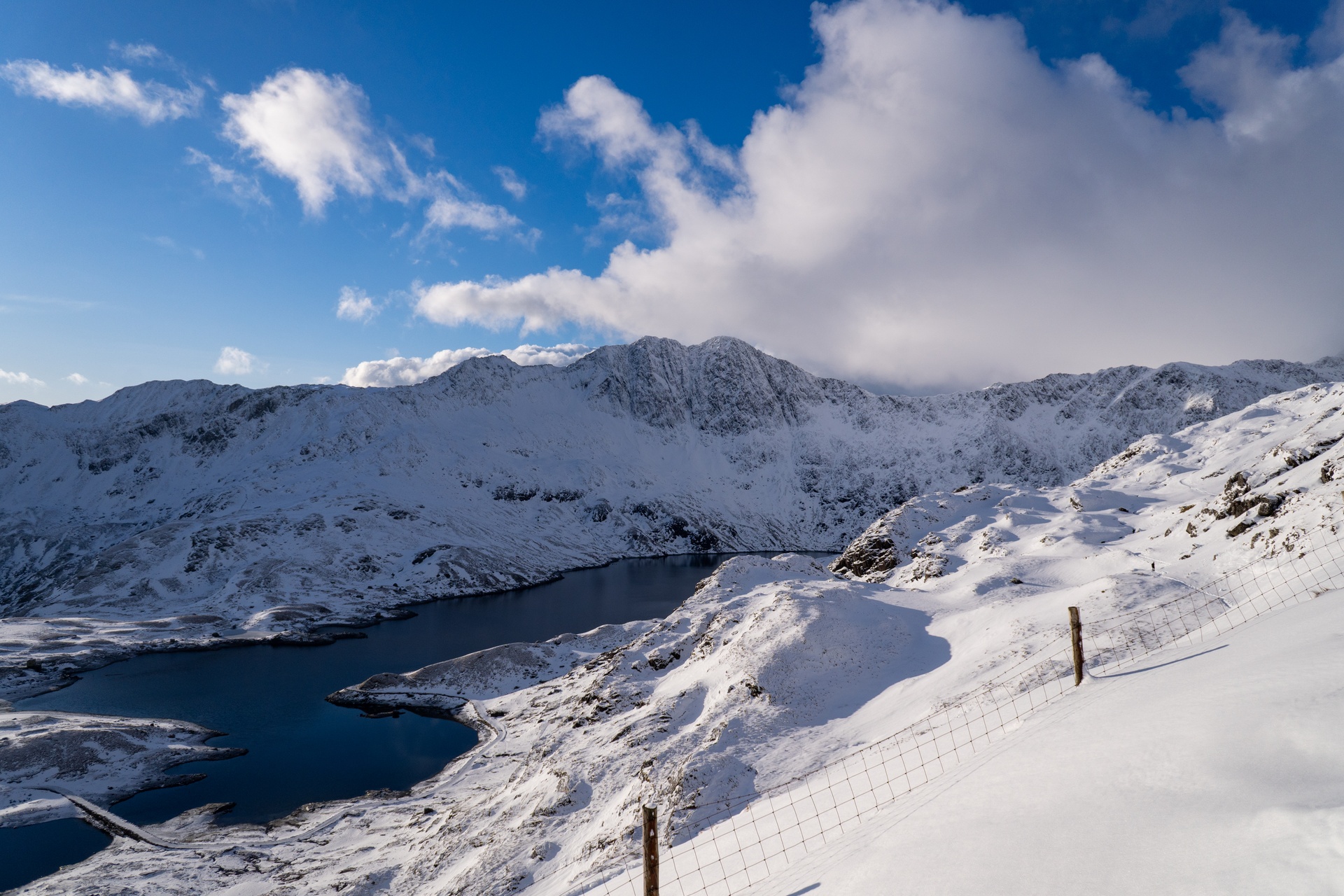 Snowdonia mountain landscape