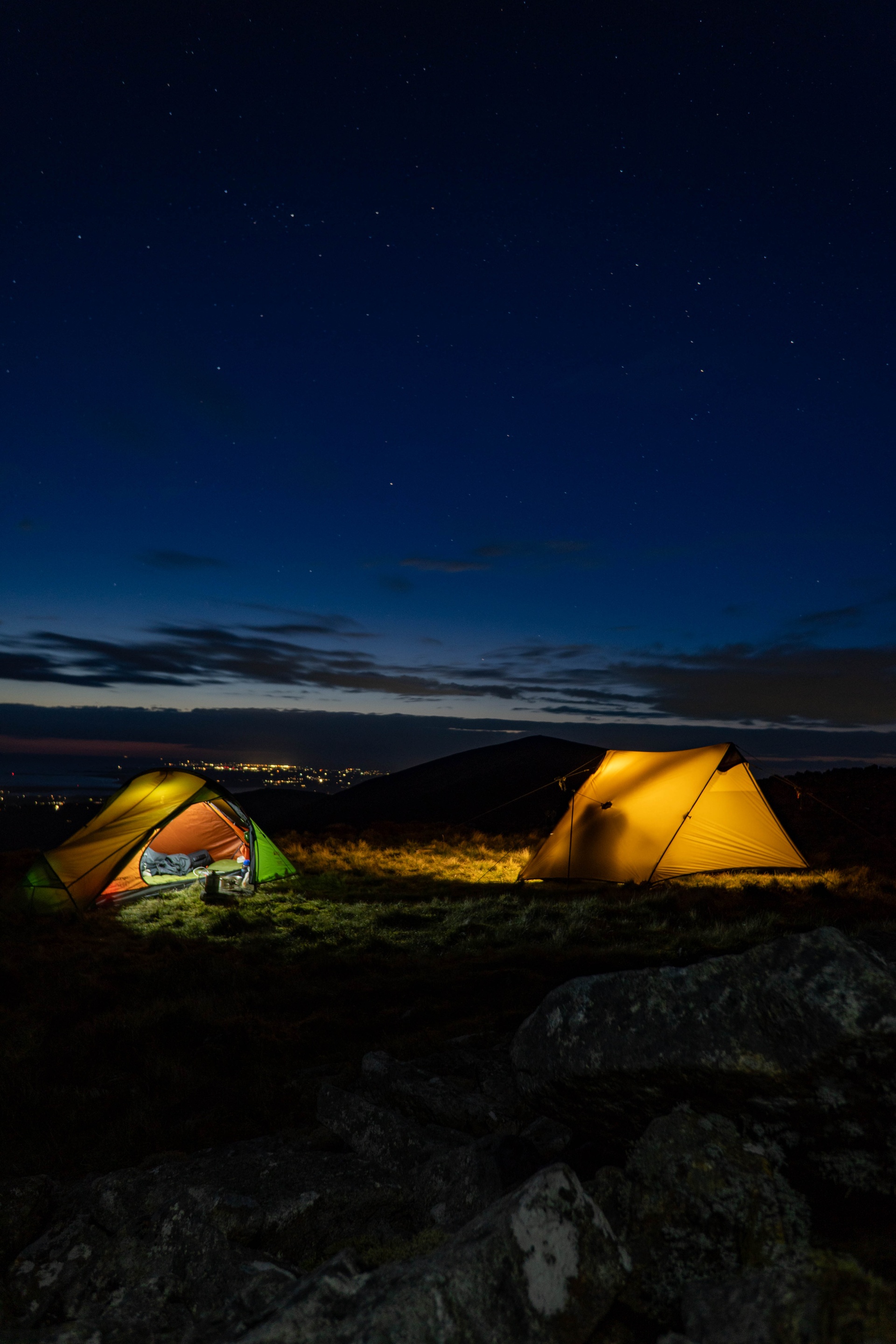Summit Camp, Y Garn (Nantlle Ridge)